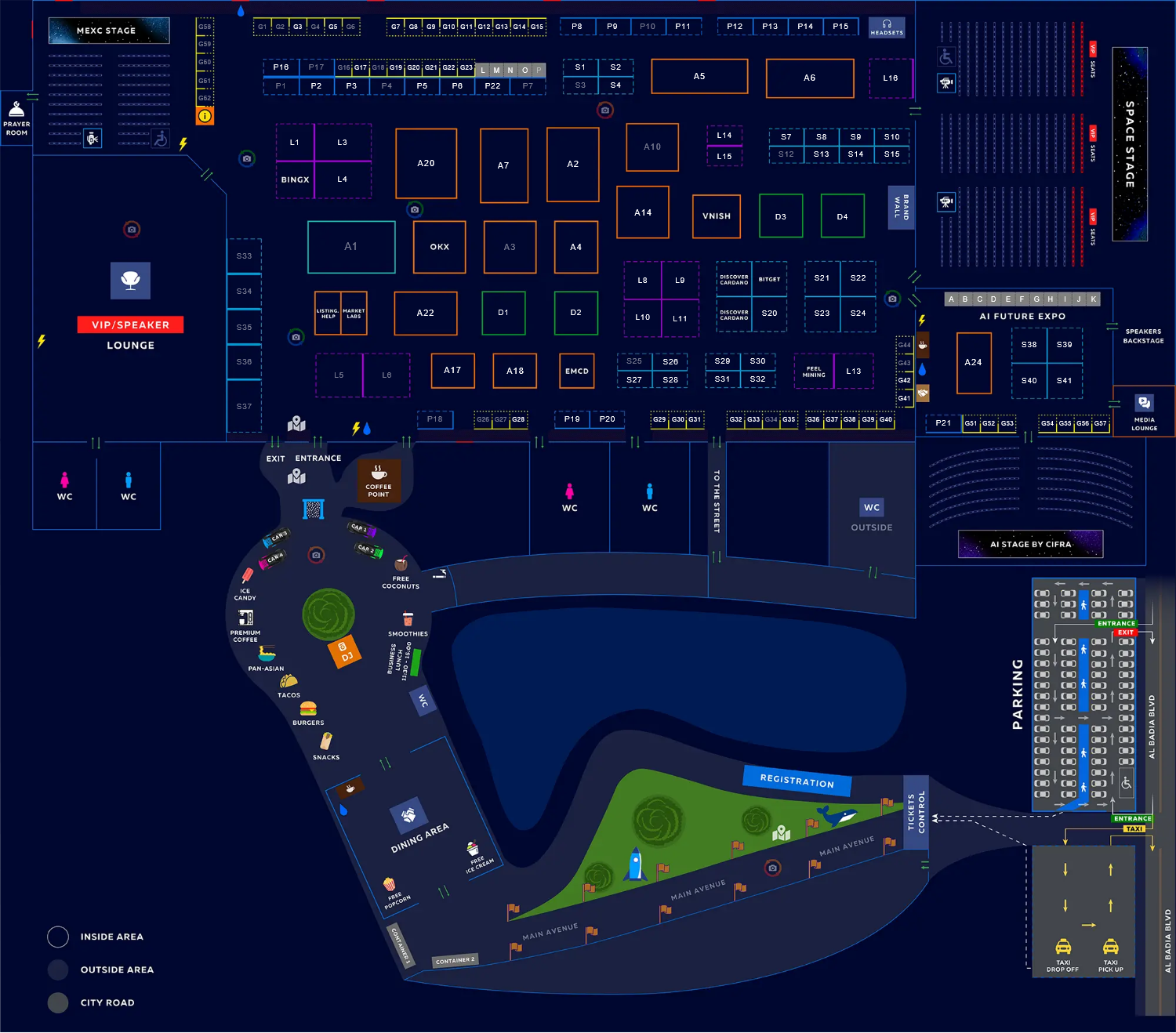 Interactive map